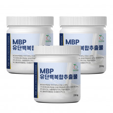 건강한입 MBP 유단백 복합 추출물 200g 3통