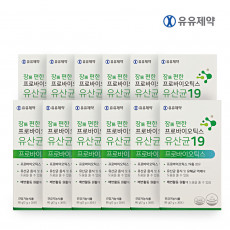 유유제약 장편한 프로바이오틱스 유산균 19 30포 12통(12개월분)