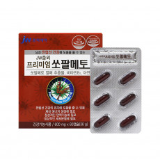 jw중외제약 프리미엄쏘팔메토60캡슐/아연/비타민b2