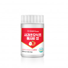 참굿즈 사과초모식초 애사비 정 60정 1통