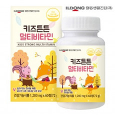 일동생활건강 키즈 튼튼 멀티비타민 60정 2개월분 (쿠팡,티몬,위메프 판매금지)