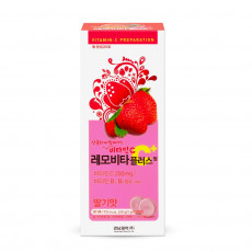 경남제약 레모비타 딸기맛 120정